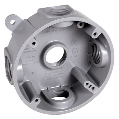 round junction box outlet|5 inch round junction box.